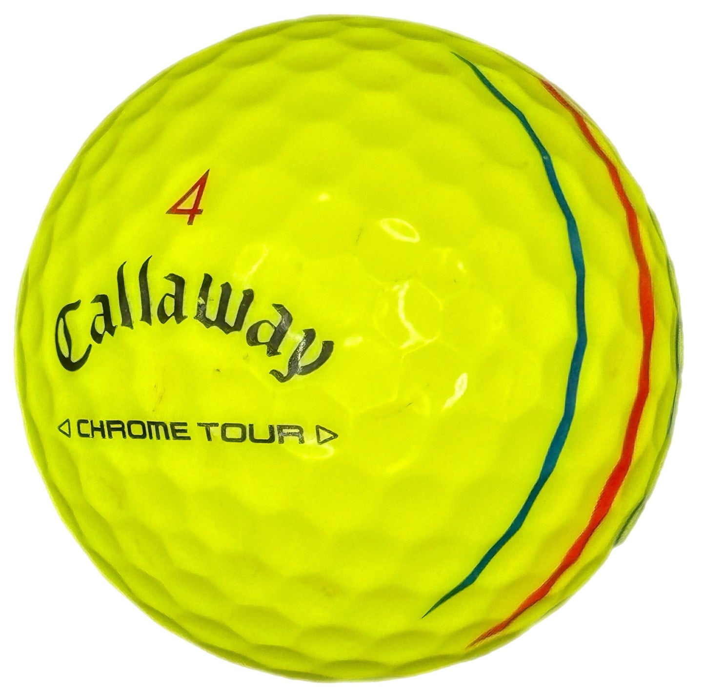 Callaway Chrome Tour Triple Track Yellow Mix - 1 Dozen