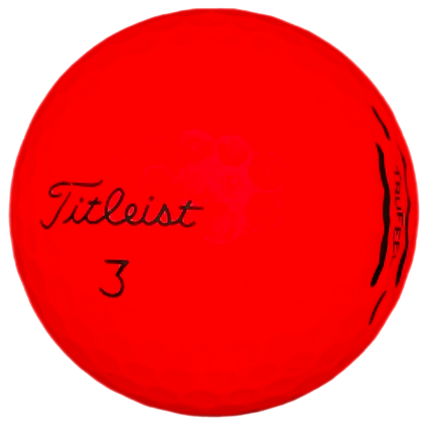 Titleist TruFeel Matte Red - 1 Dozen